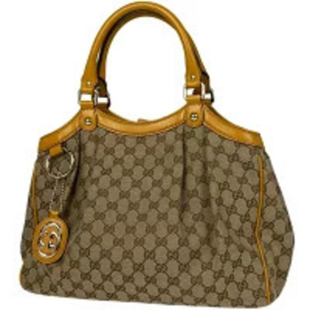 Gucci GG Sukey 2way Shoulder Bag canvas orange